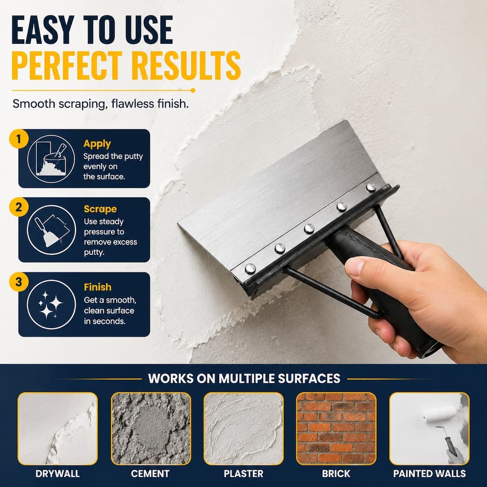 A versatile scraper and cleaning tool - view 5