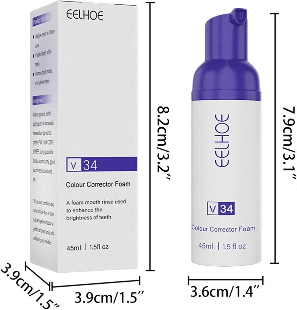 Eelhoe V34 Color Corrector Foam - view 3