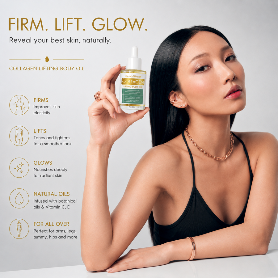 Organic collagen body oil - view 4