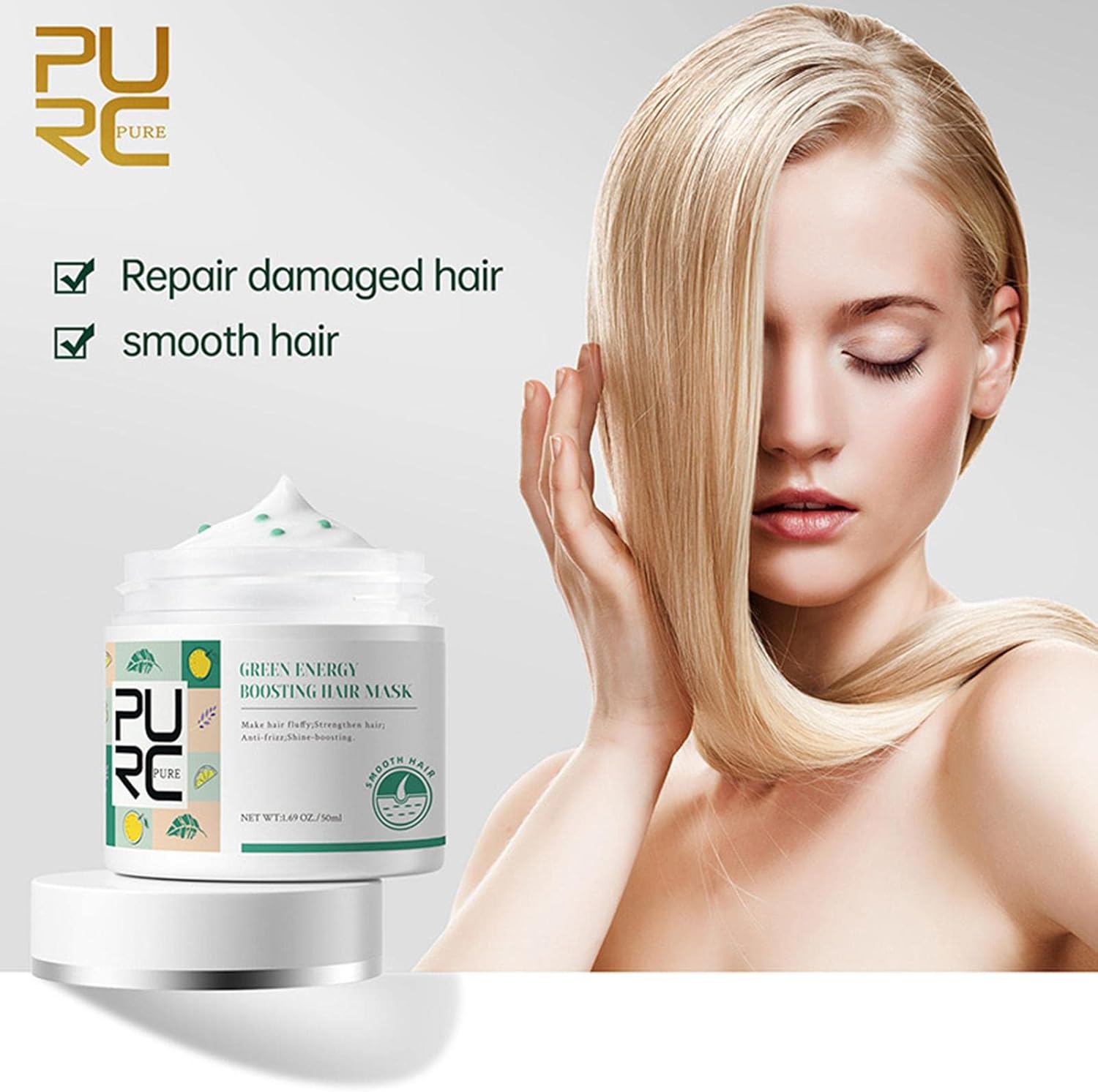 Green Energy Boosting Hair Mask - view 4
