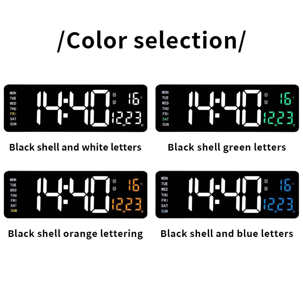 Digital clock - view 2
