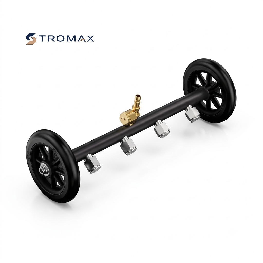 Stainless Steel Undercarriage Pressure Washer Attachment