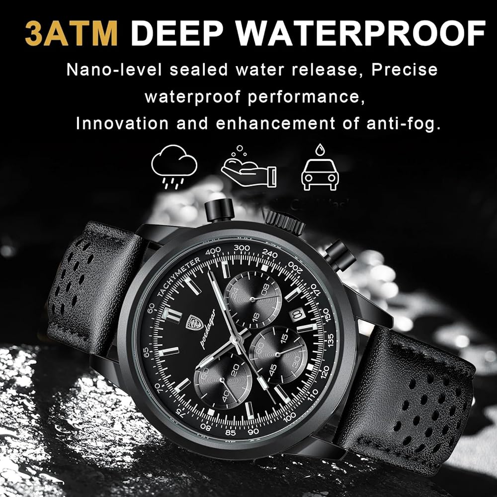 Poedagar Men's Chronograph Watch - view 2