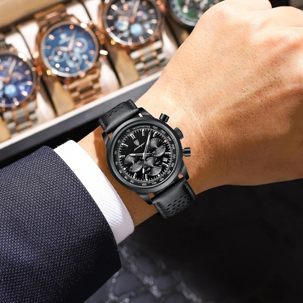 Poedagar Men's Chronograph Watch - view 5