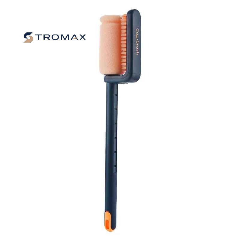 Dual Head Rotary Pot Brush
