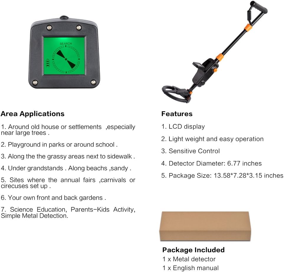 Lightweight Metal Detector - view 2