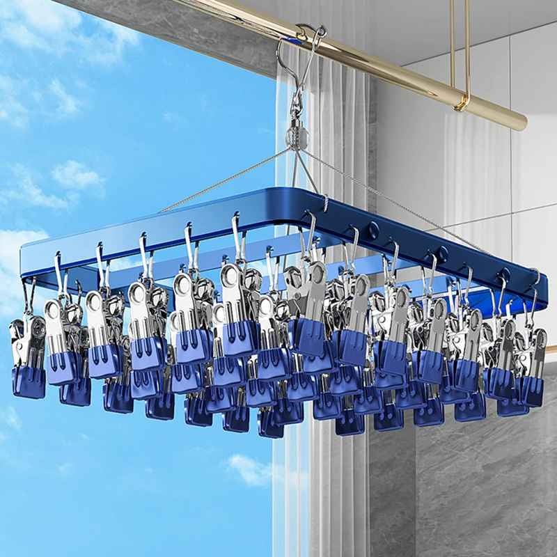 Clothes Drying Rack with Clips - view 2