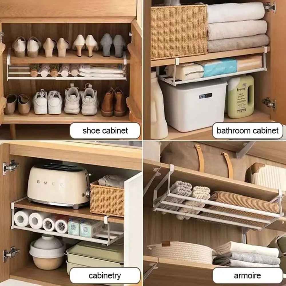 Stackable Under-Shelf Basket - view 4