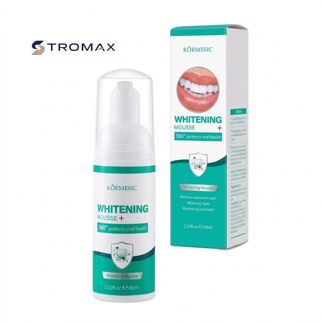 mousse de blanchiment des dents