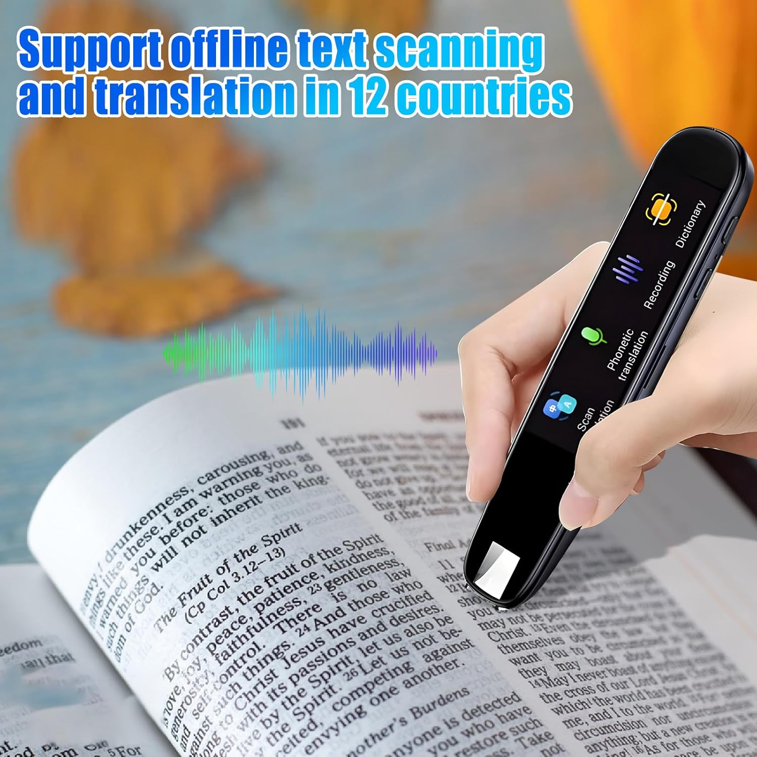 Smart Instant Language Translator Pen Device - view 2