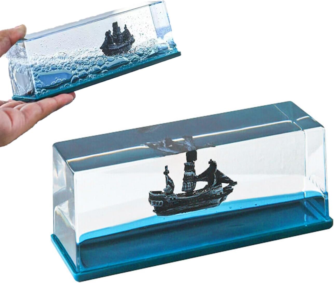 Cruise Ship Fluid Drift Bottle Decoration - view 5