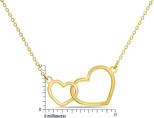 Heart Shaped Pearl Necklace - view 3