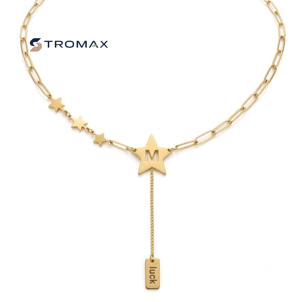 Elegant Women’s Star Pendant Necklace