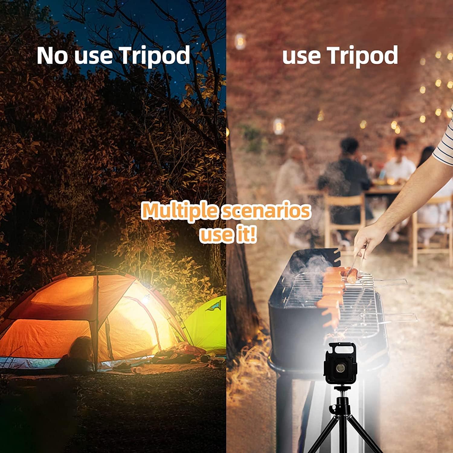 COB Rechargeable Keychain Light - view 2