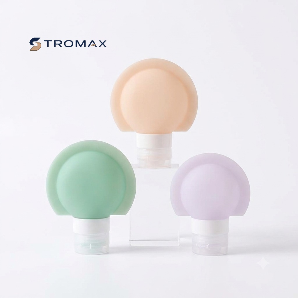 Travel-Sized Silicone Shampoo Bottles