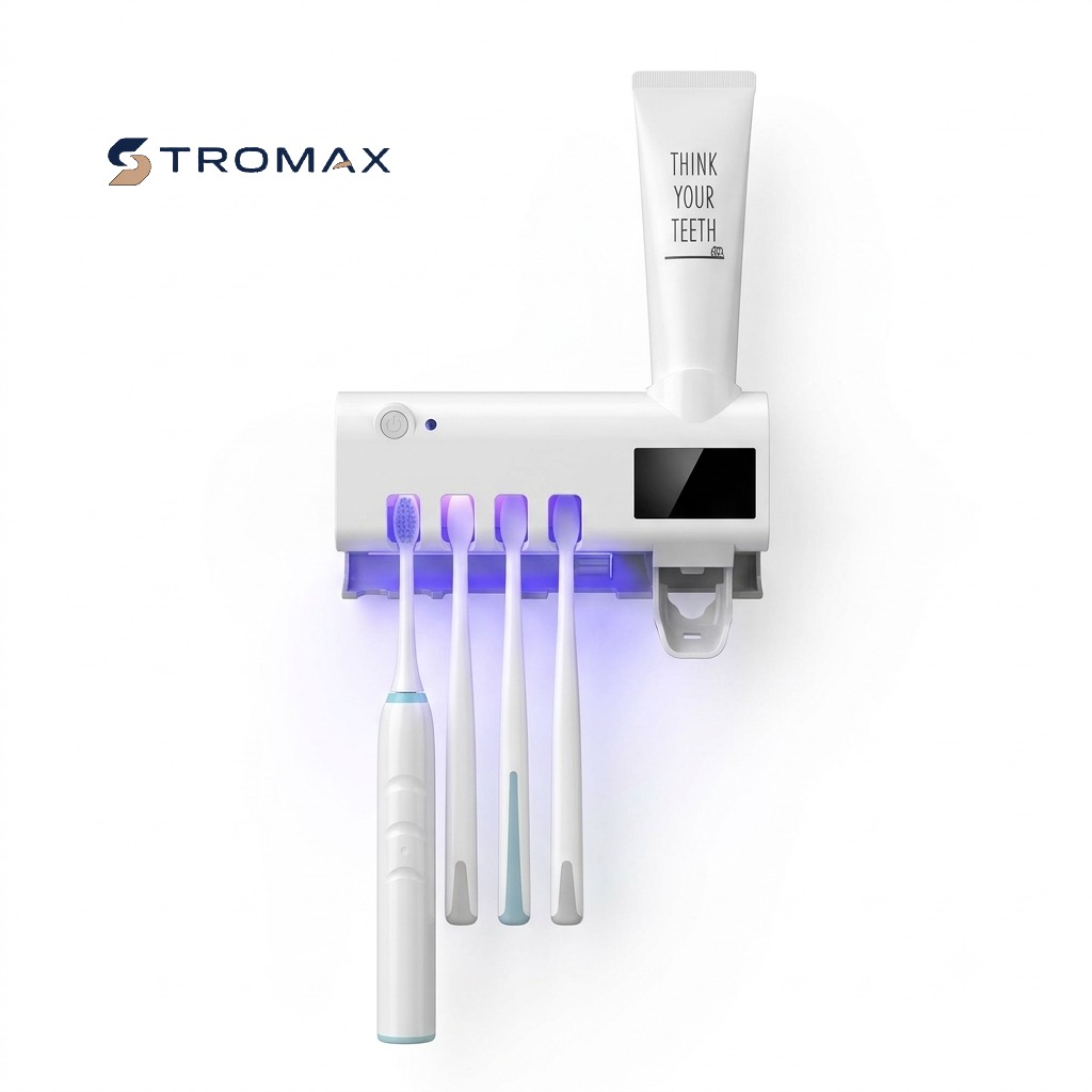 Toothbrush Sanitizer and Charger with Timer
