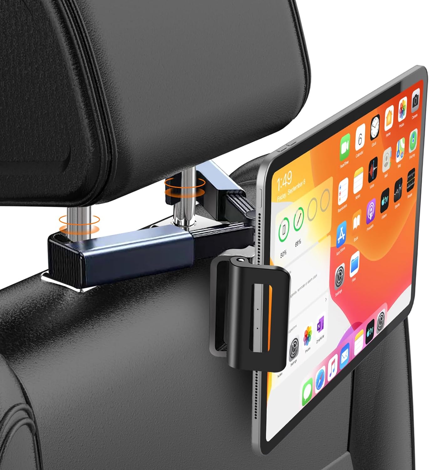 Car Headrest Tablet Mount / phone holder - view 2