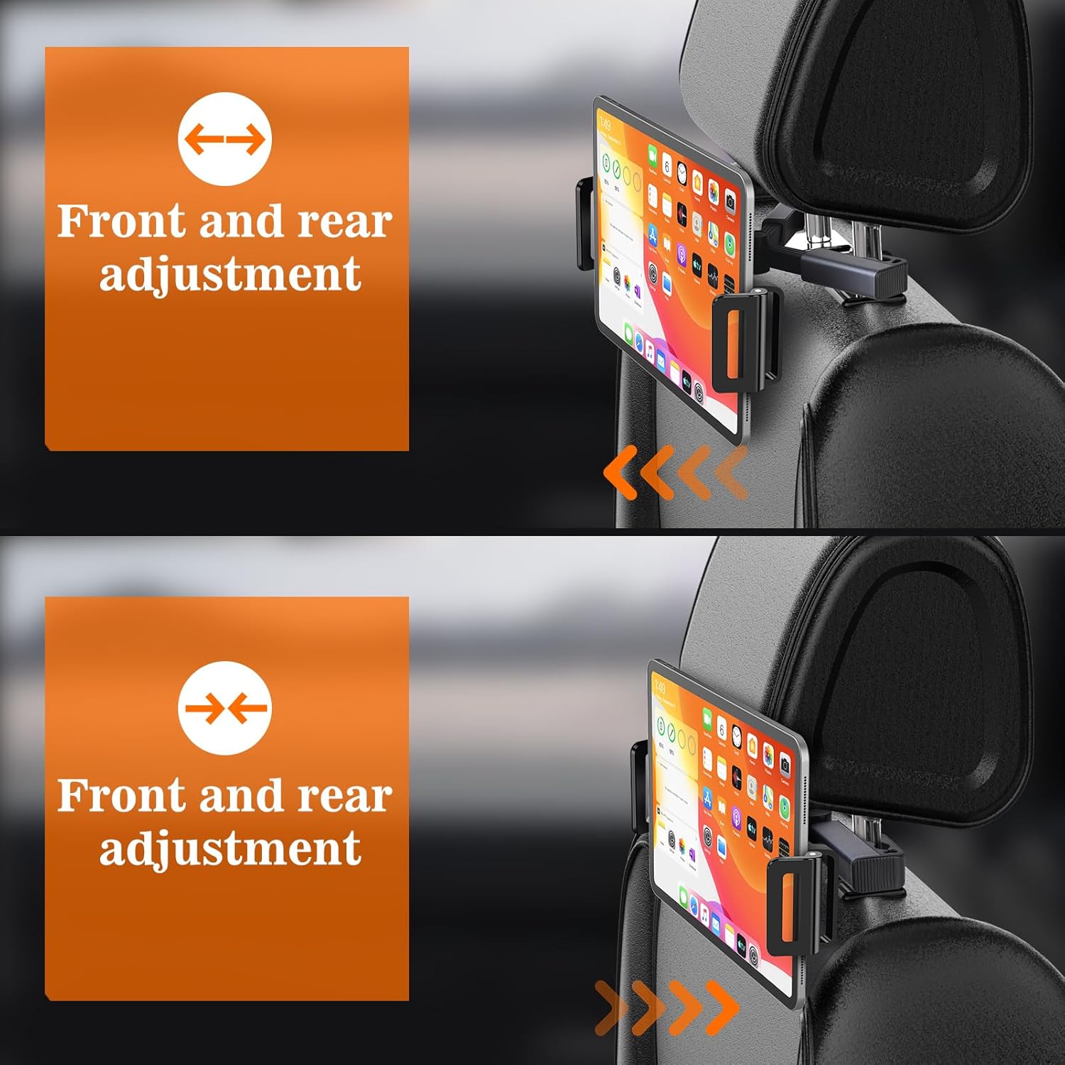 Car Headrest Tablet Mount / phone holder - view 3
