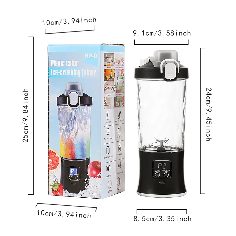 Extracteur de jus portable de 600 ml - view 2